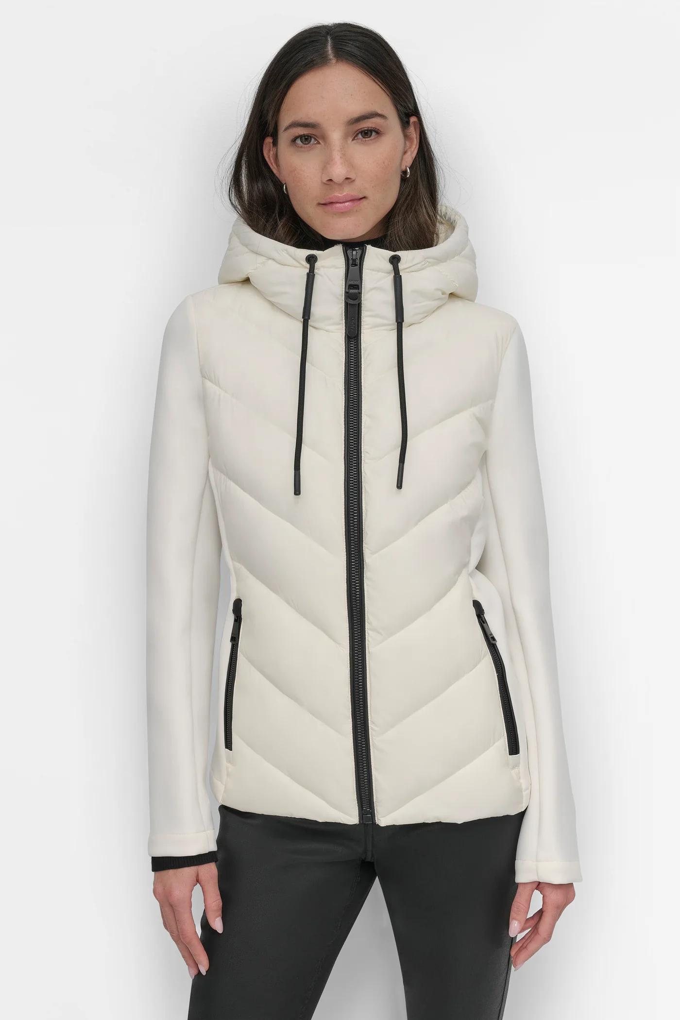 MIXED MEDIA LIGHT WEIGHT PUFFER Product Image