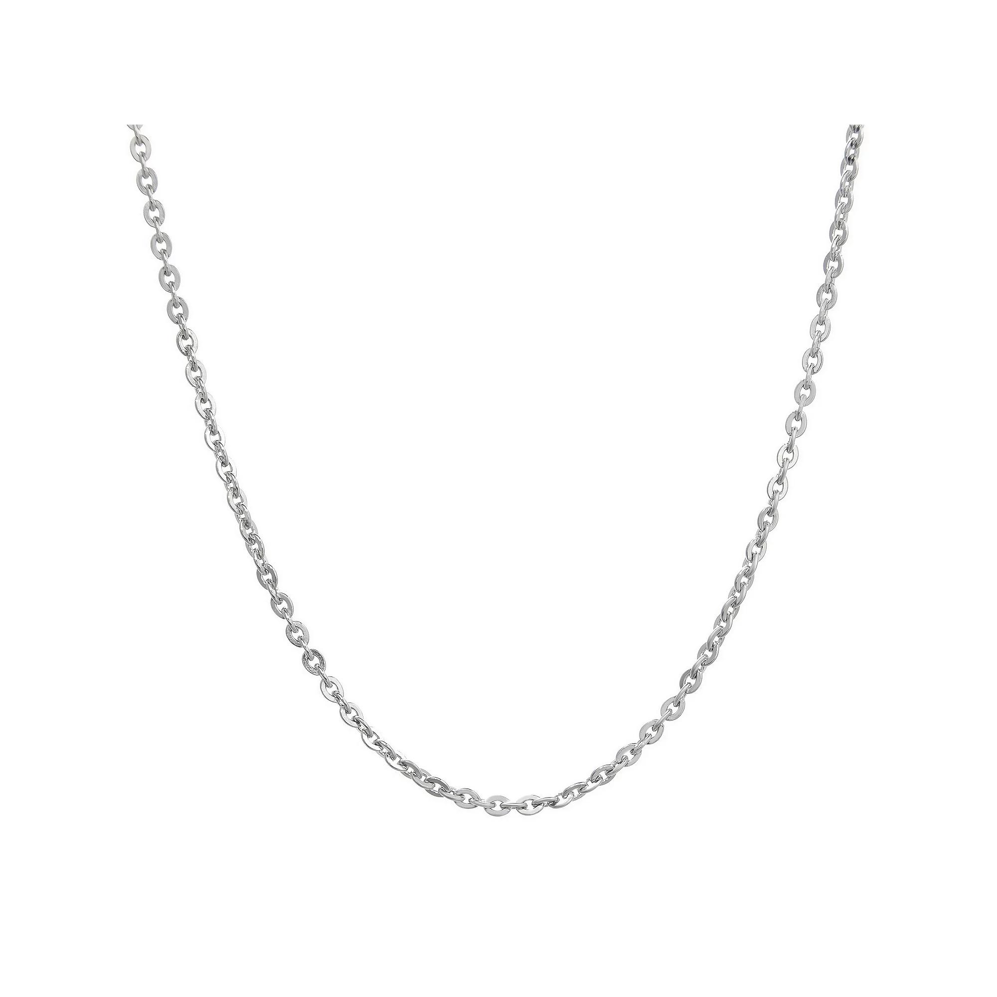 Men's LYNX Stainless Steel Chain Necklace, Size: 18" Product Image