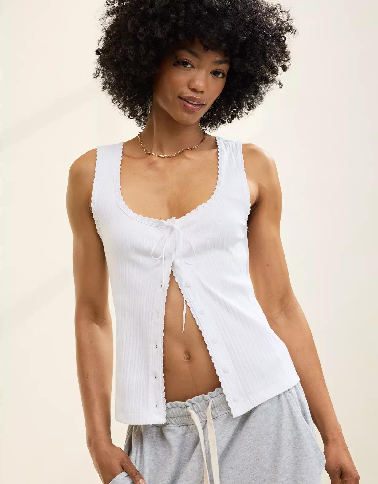 Aerie Sneak Peek Tank Top Product Image