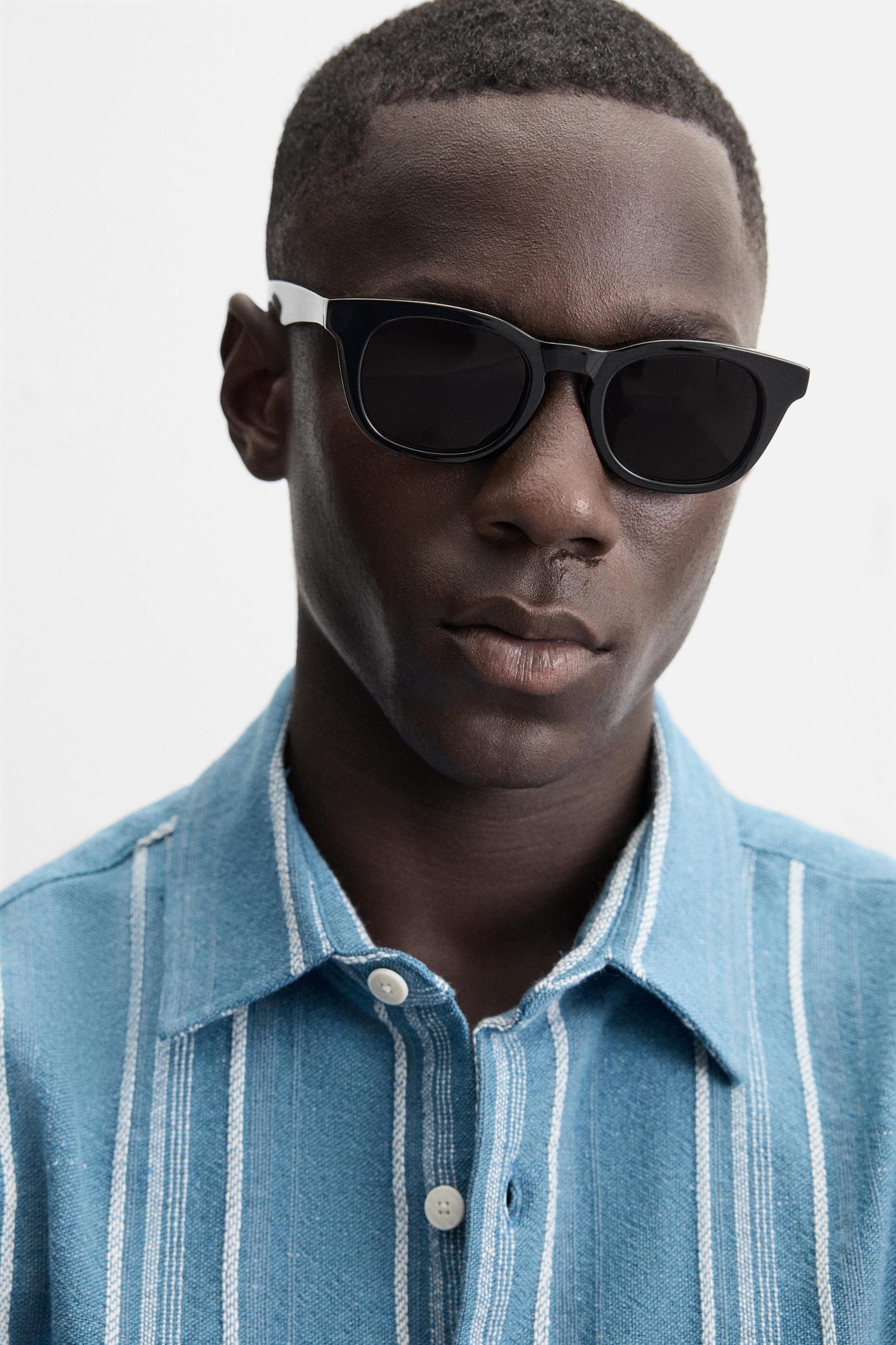 TEXTURED STRIPED SHIRT Product Image