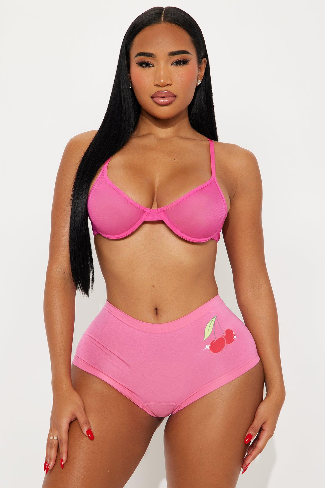 Perfect Pair Seamless Boyshort panty - pink Female Product Image