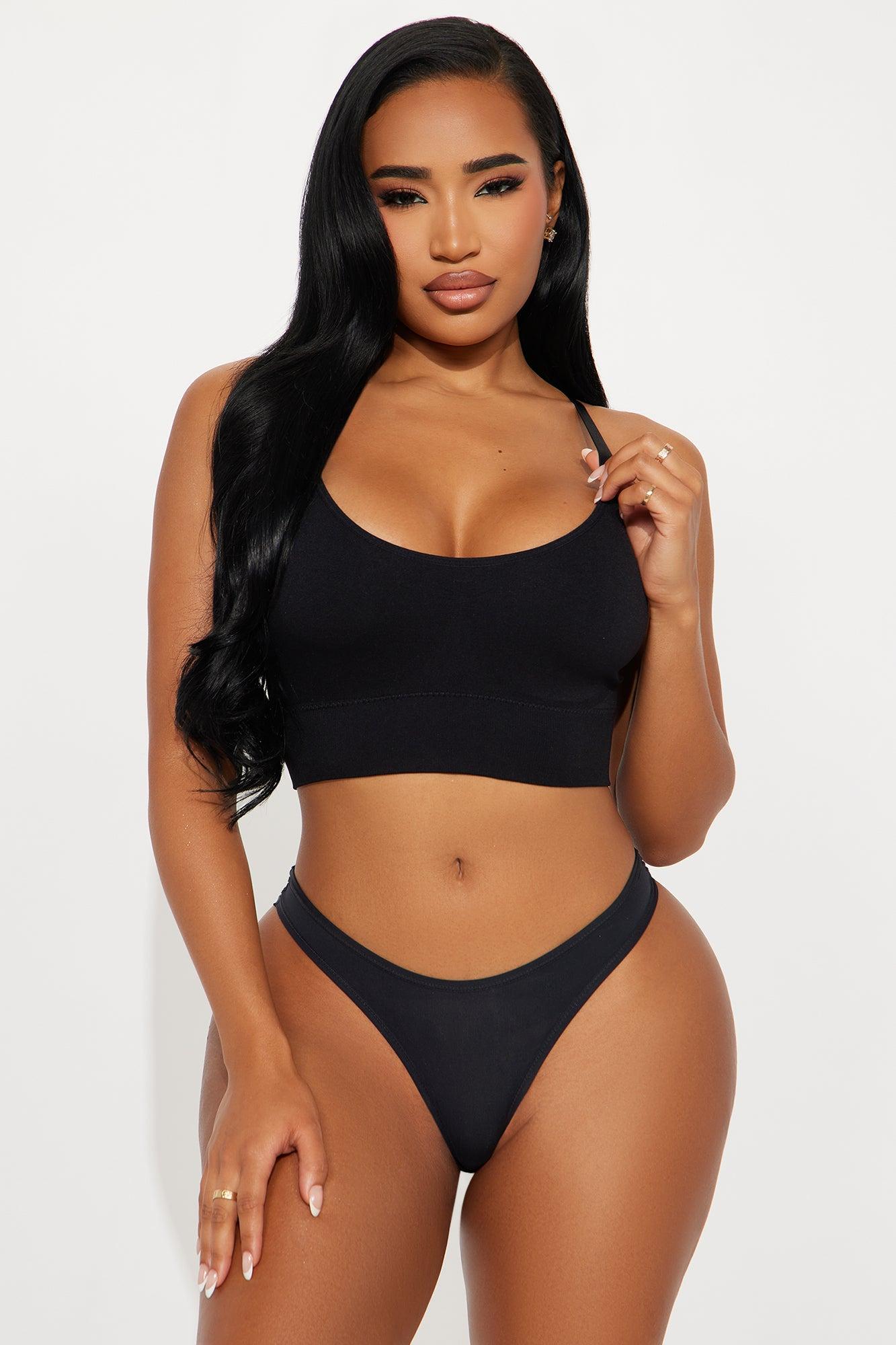 Smooth And Ready Seamless Cami Bralette - Black Female Product Image