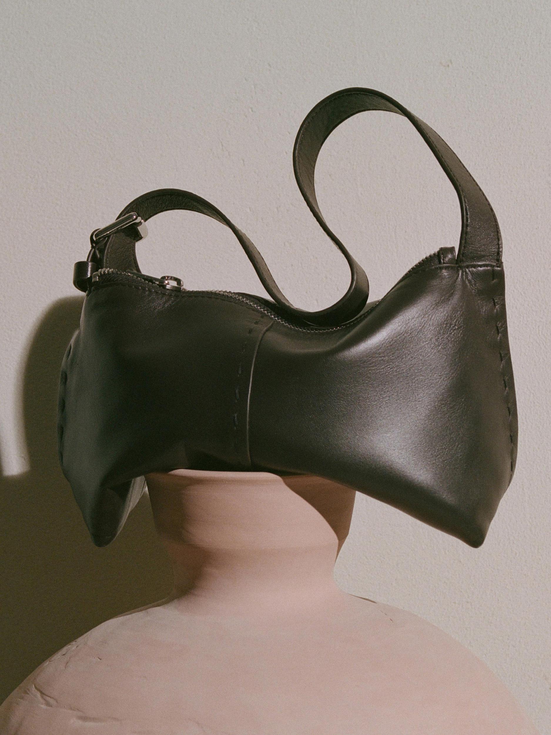 Nappa leather mini crossbody bag Product Image