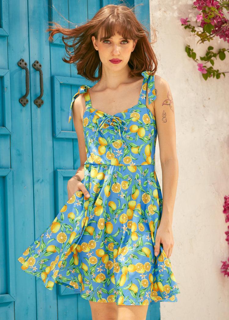 Tied & True Ruched Dress Product Image