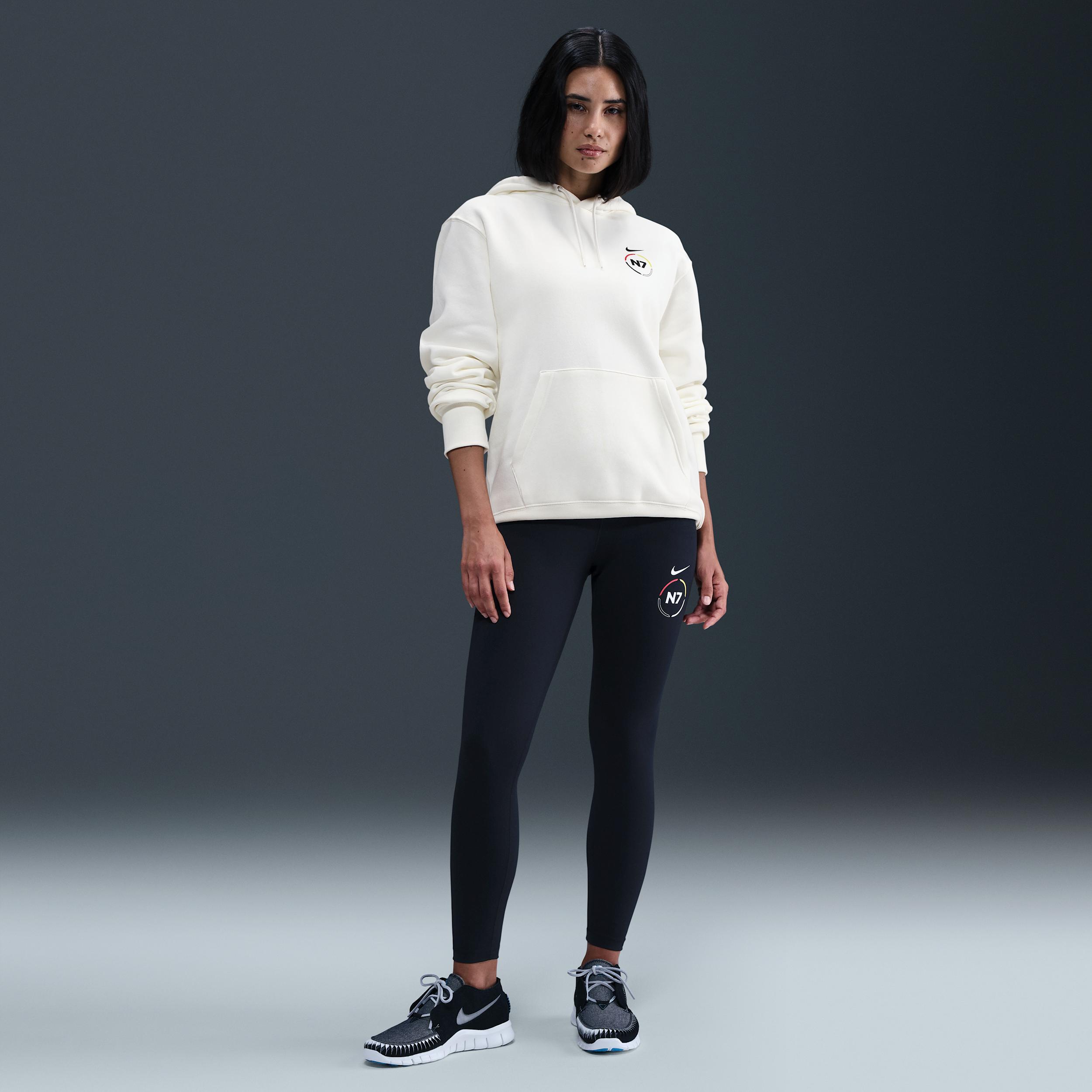 Nike Mens Club N7 Pullover Hoodie | IB8545-133 Product Image