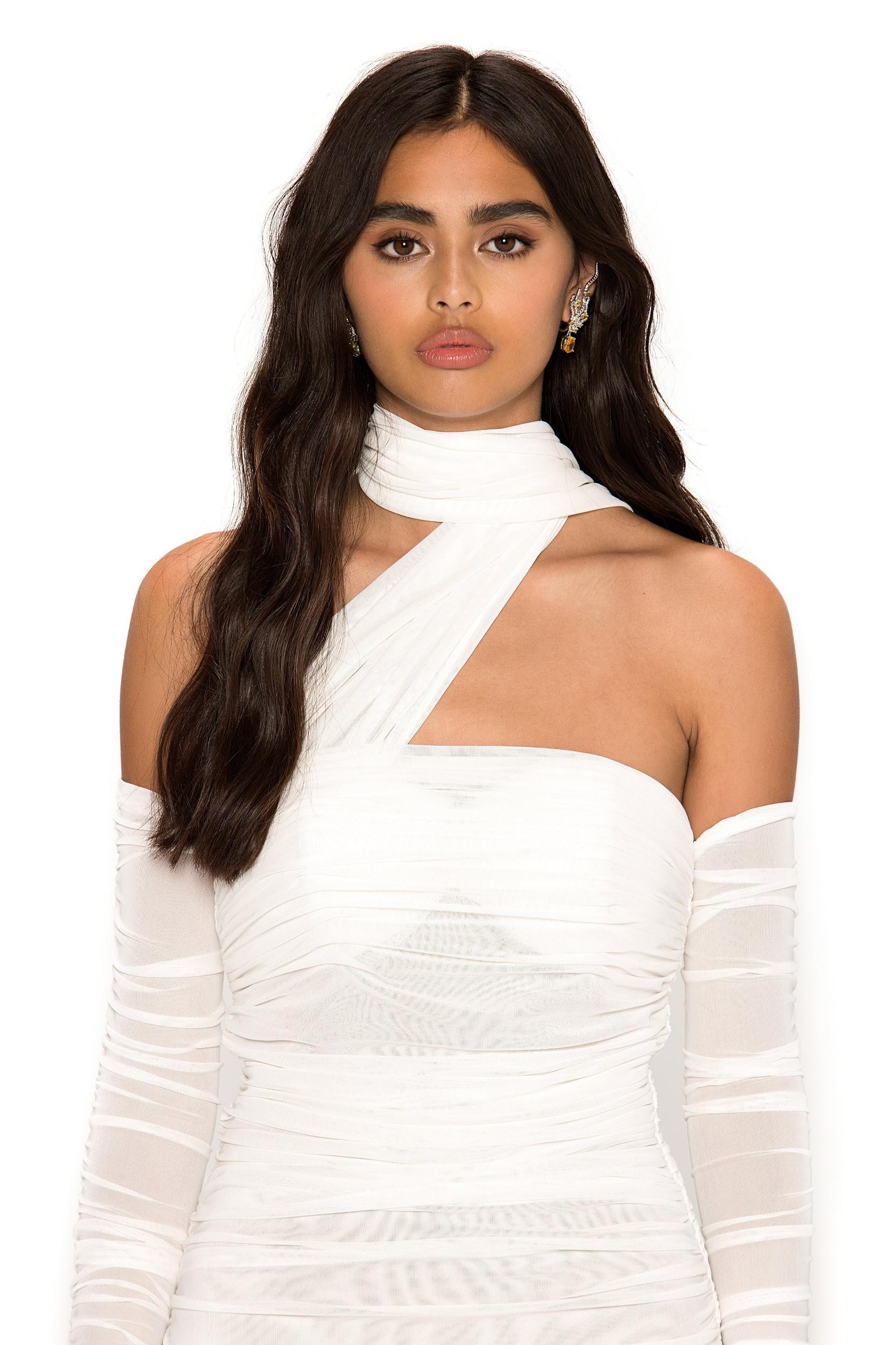 Gia Dress (White) (Final Sale) Product Image