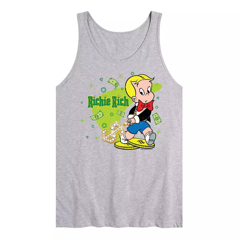 Men's Richie Rich Graphic Tank Top,  Product Image