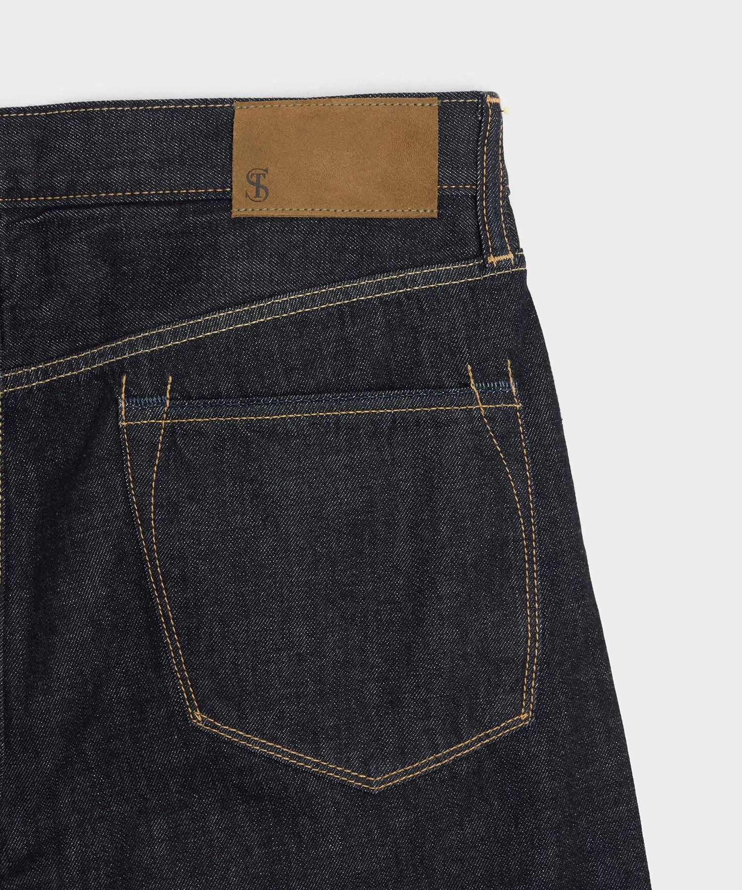 Straight Fit Summerweight Jean in Rinsed Indigo Product Image