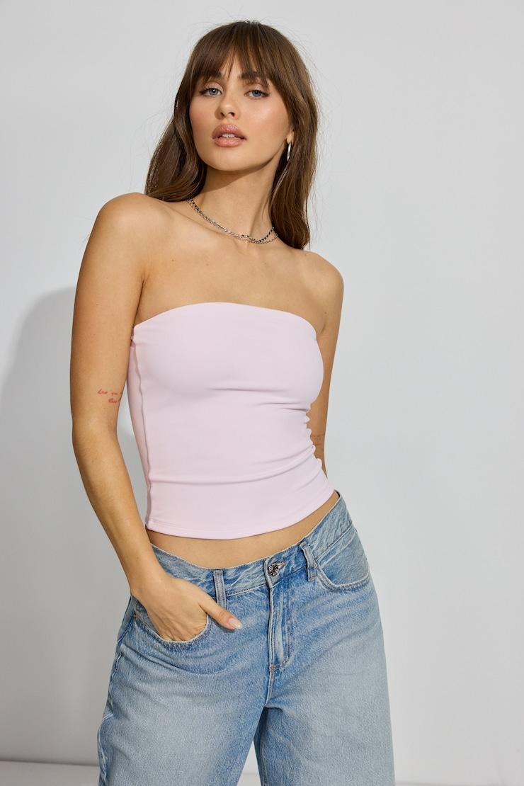 Cotton Sleek V-Neck Cami Top Product Image