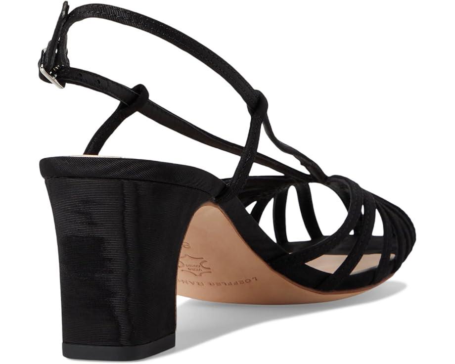 Women's Loeffler Randall Priscilla Lattice Slingback Mid Heel Sandals Product Image