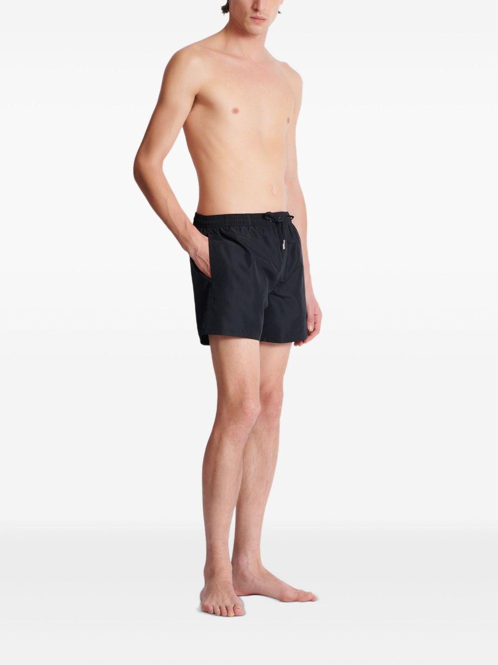 logo-embroidered swim shorts  Product Image