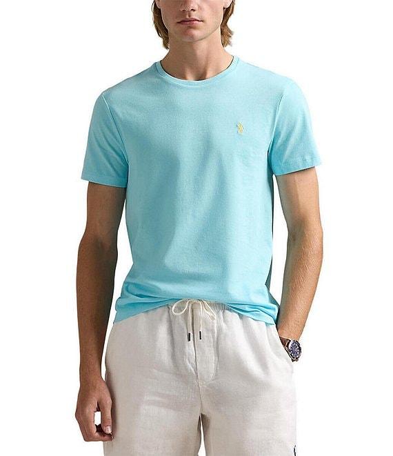 Polo Ralph Lauren Custom Slim Fit Jersey Crewneck Short Sleeve T-Shirt Product Image