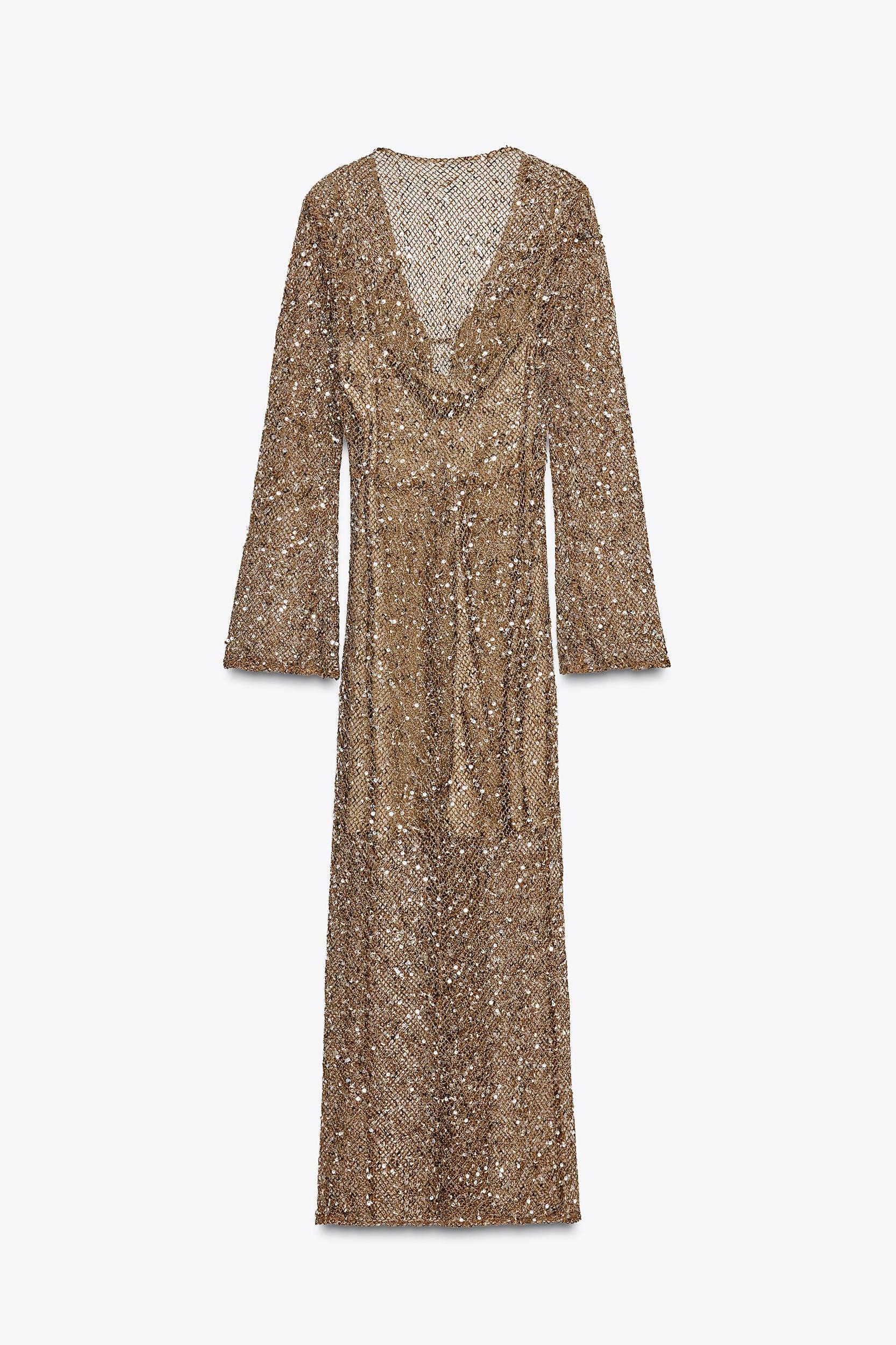SEQUIN MIDI DRESS Product Image