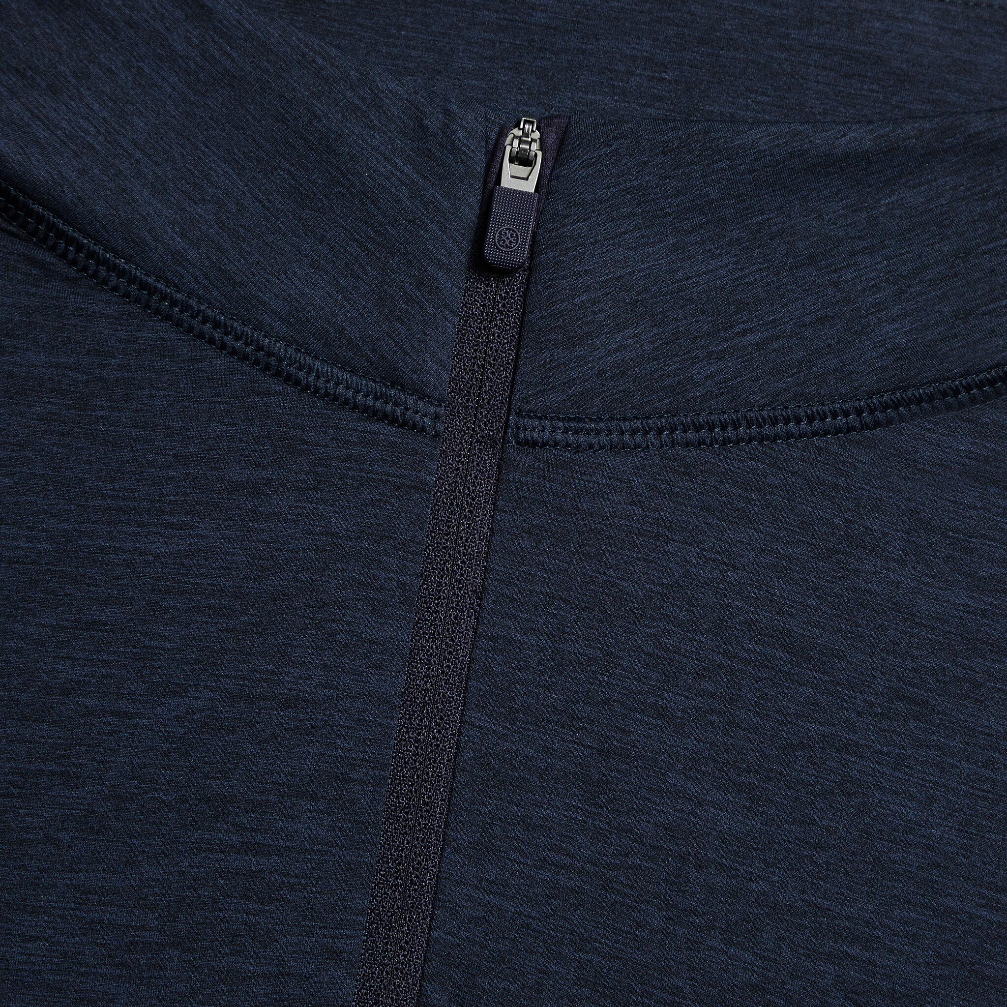 TECH MÉLANGE RAGLAN QUARTER ZIP PULLOVER Product Image