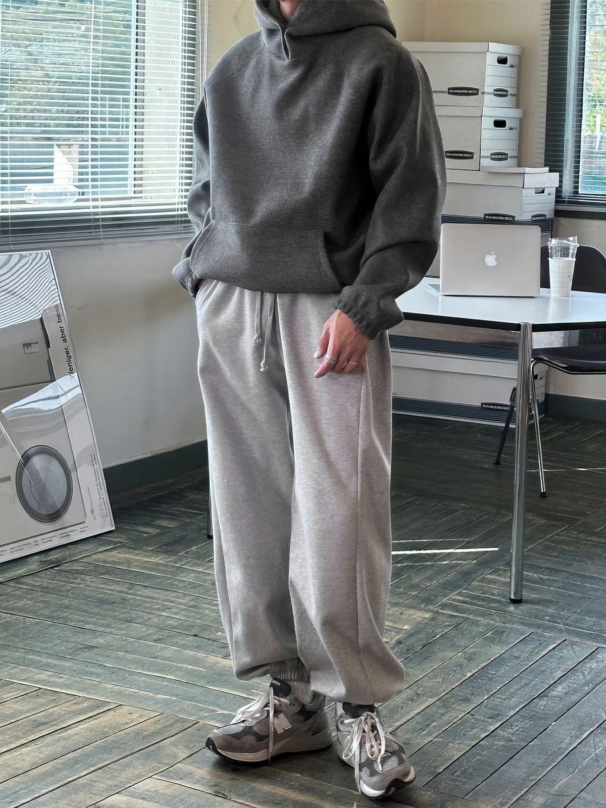 RT No. 12457 DARK GRAY HEAVY PULLOVER HOODIE Product Image