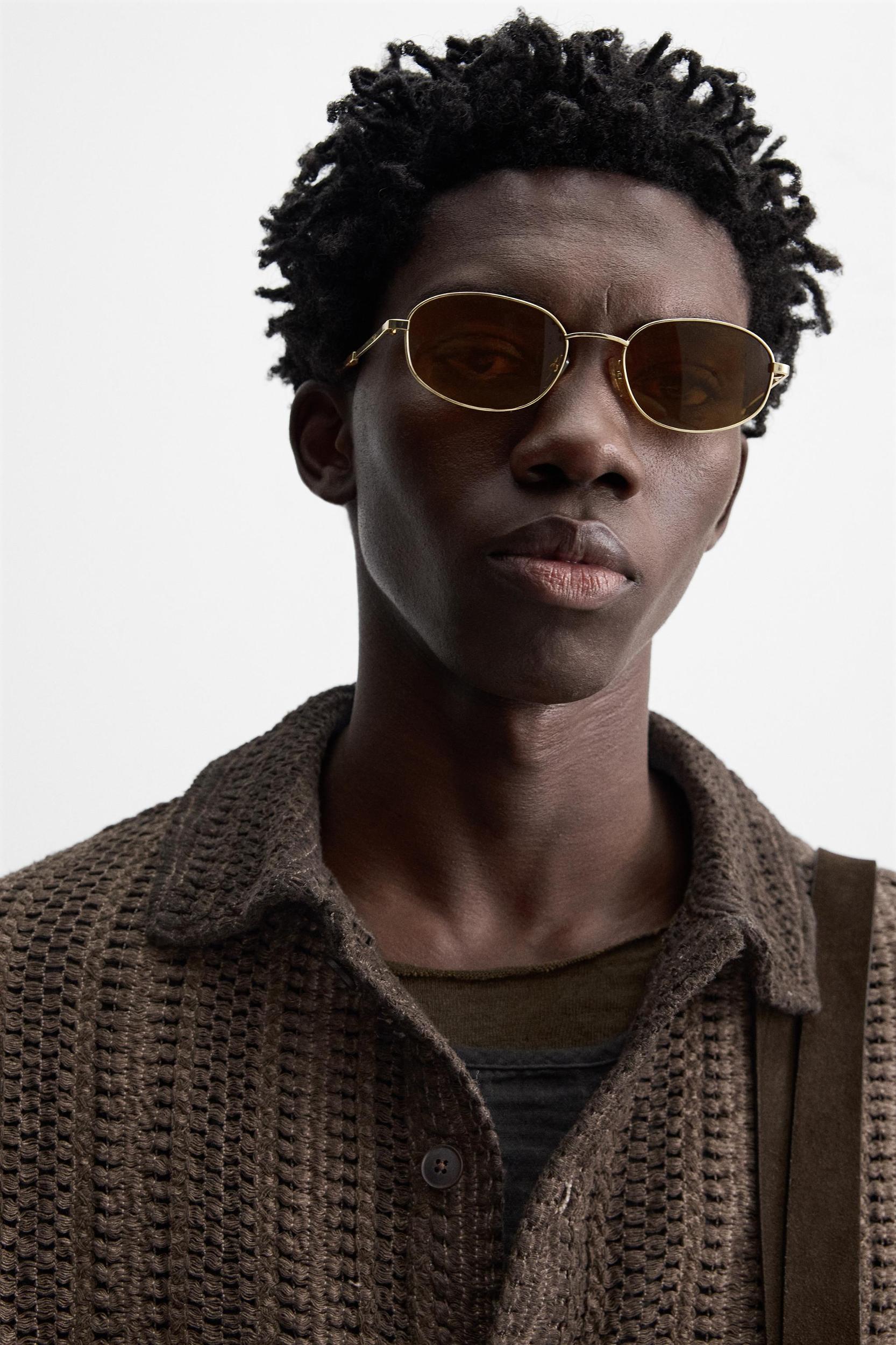 OPEN WEAVE POLO SHIRT Product Image