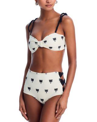 Embroidered Cutout Side Bikini Bottom Product Image