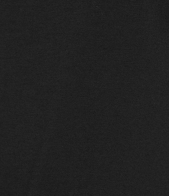 Le' AL.X Organic Cotton Knit Crew Neck Short Sleeve Tee Shirt Product Image