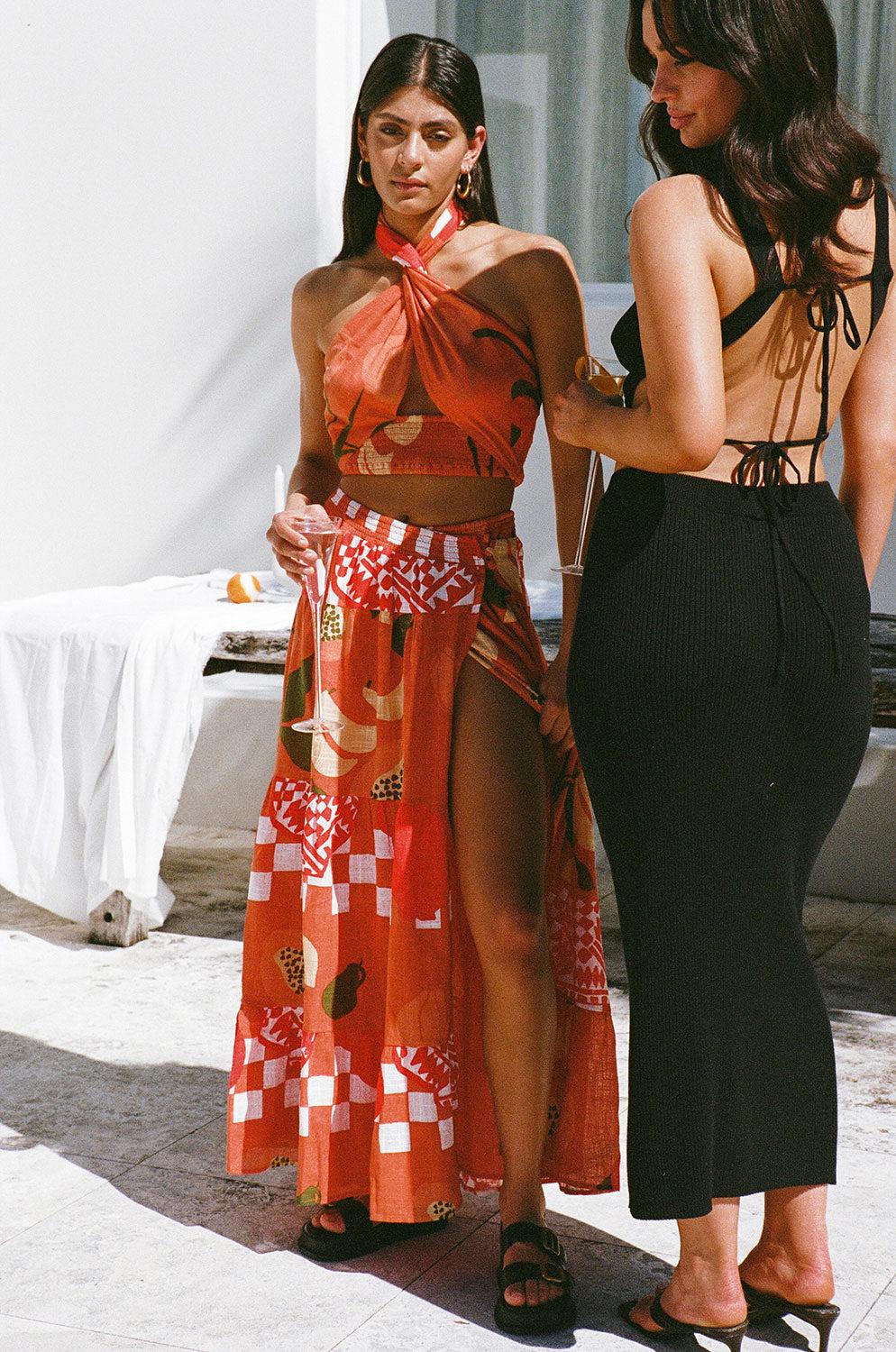 Evie Skirt - Black Product Image