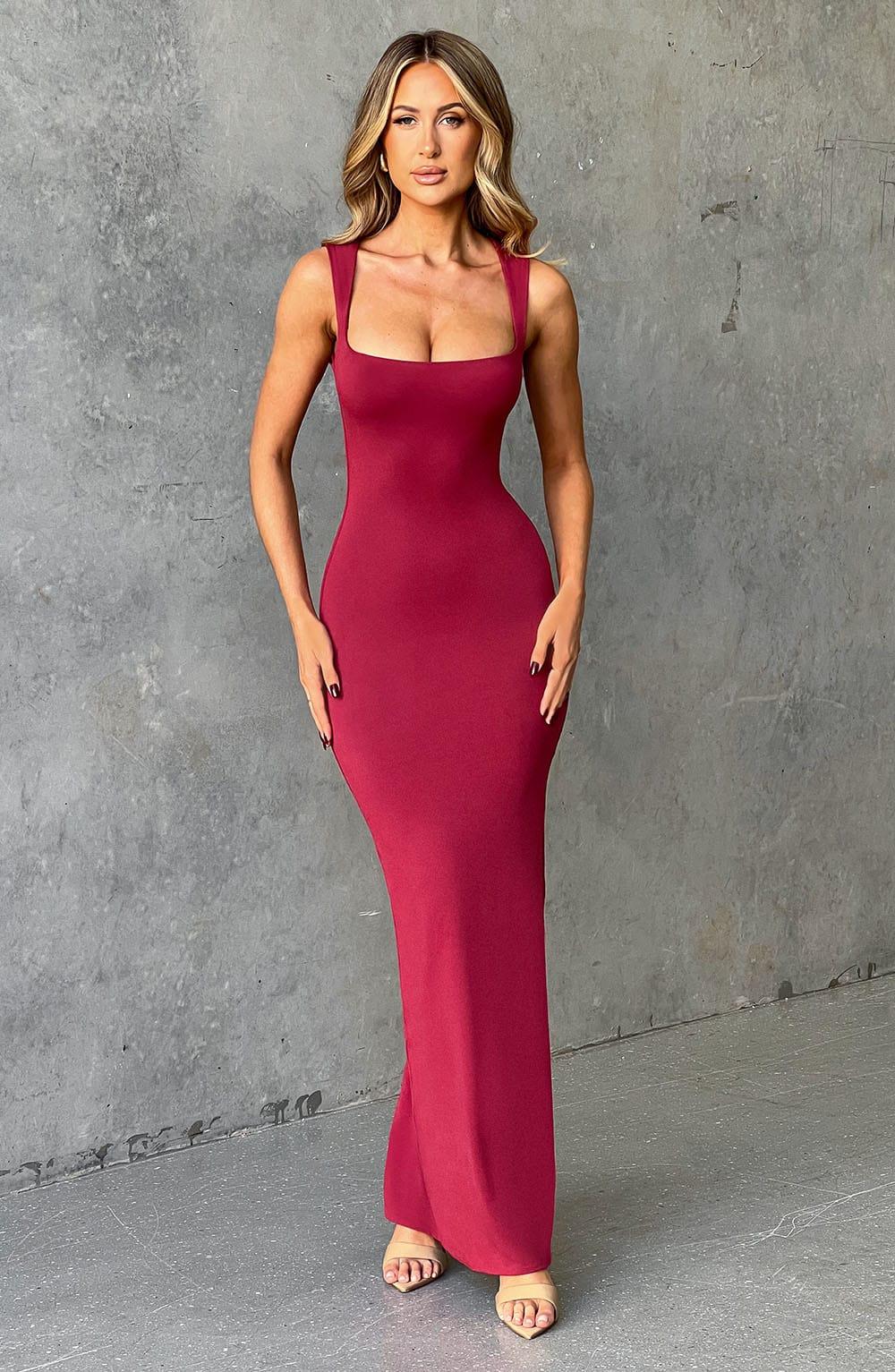 Hadley Maxi Dress - Cherry Product Image
