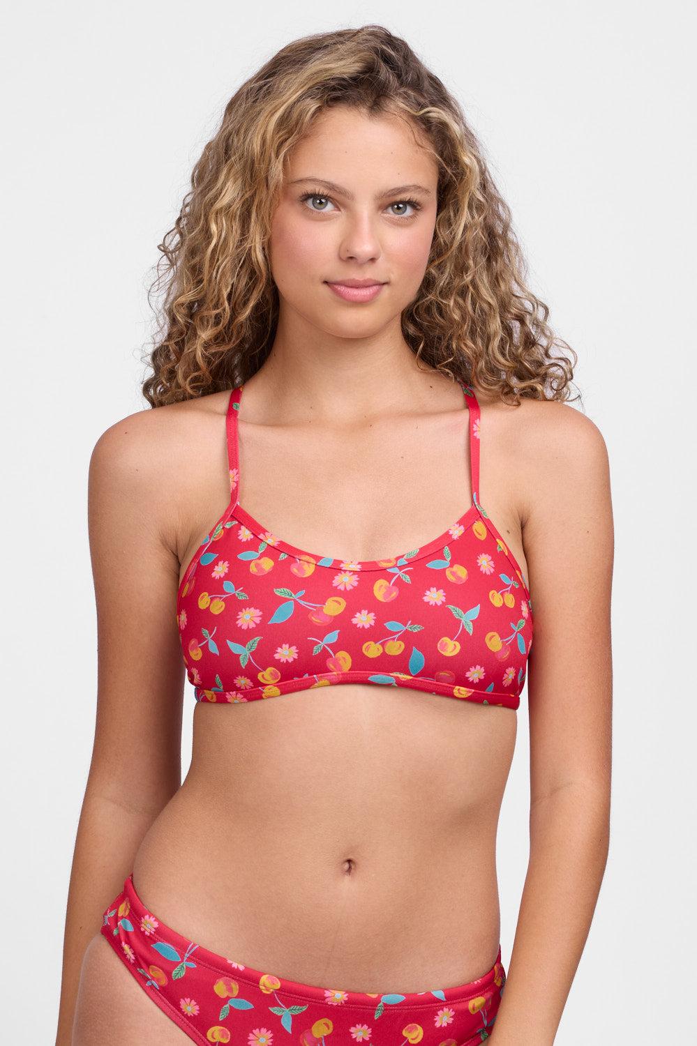 Jocelyn Bikini Top - Sour Grape Contrast Female Product Image