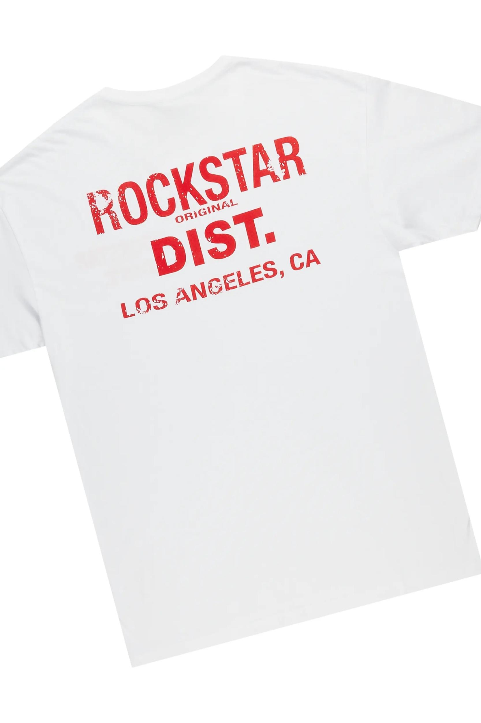 Lake Black/Red T-Shirt/Tapestry Baggy Jean Bundle Male Product Image