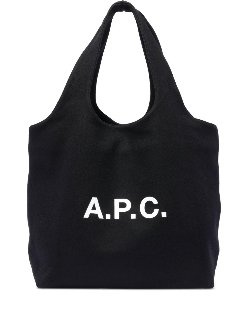 APC Small Ninon Tote Bag In Black Product Image