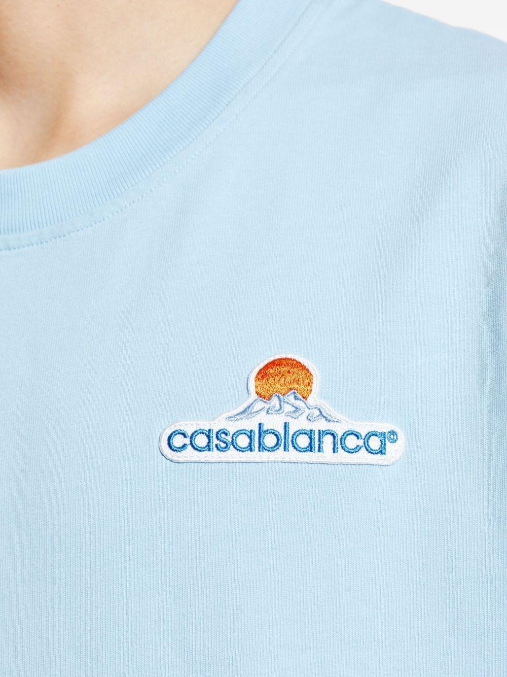 logo-embroidered t-shirt Product Image