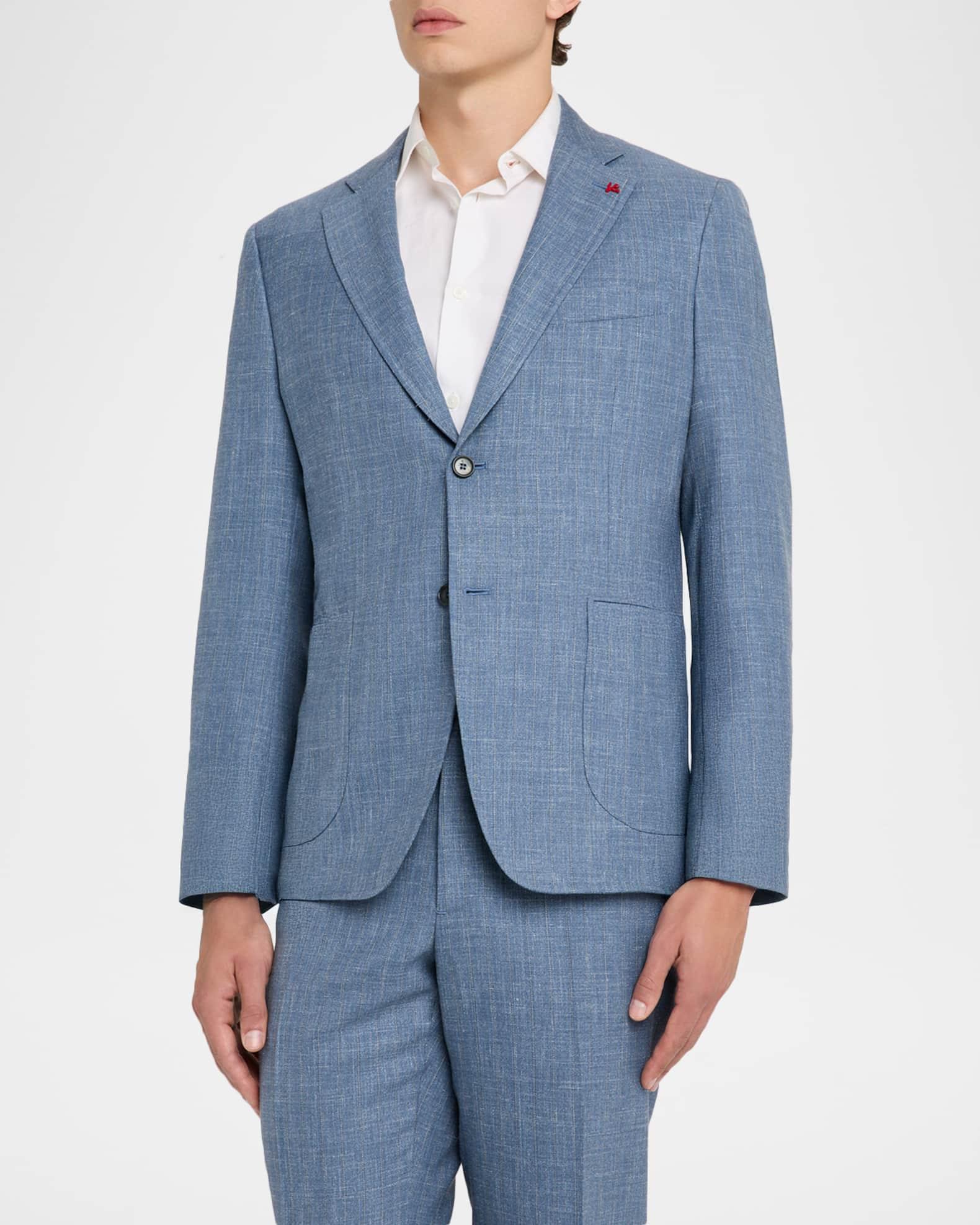 Men's Thin Stripe Single-Breasted Suit Product Image