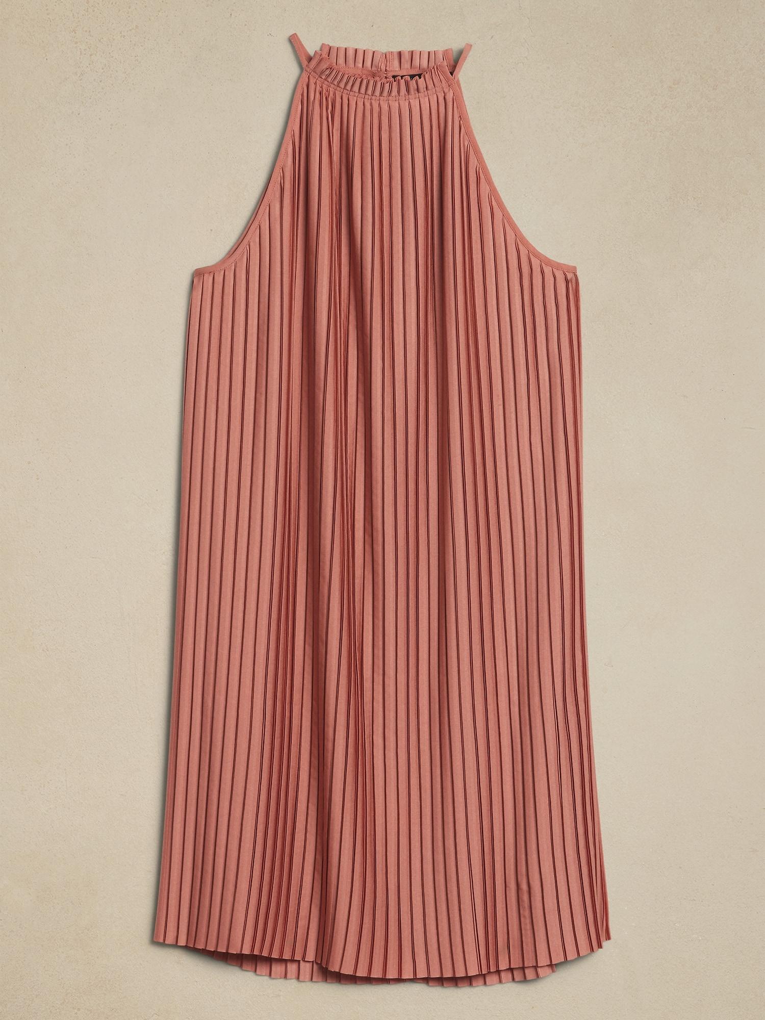 Pleated Mini Dress Product Image