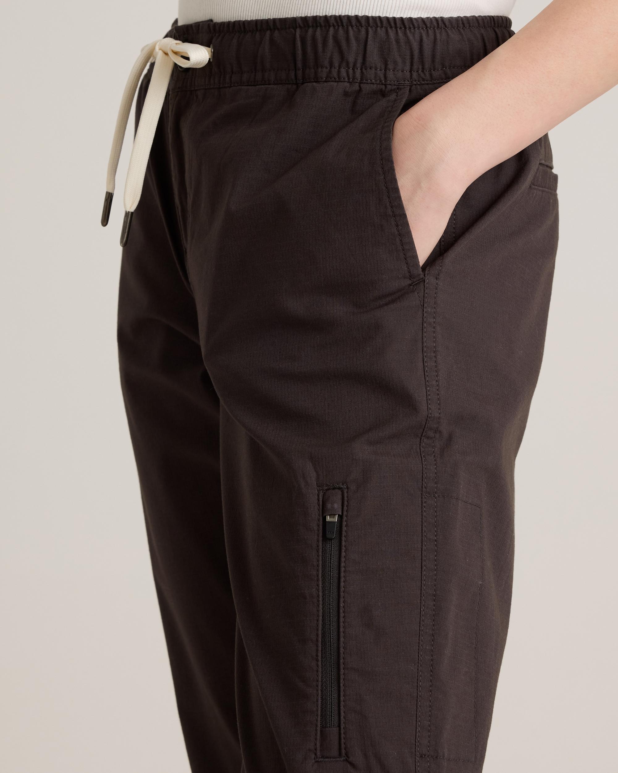 Quince | Women's Organic Stretch Ripstop Straight Pants Size XS, Cotton Product Image