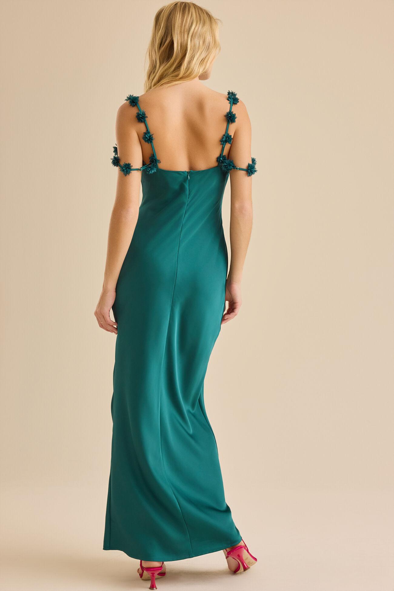 Scarlett Satin Maxi Dress Product Image