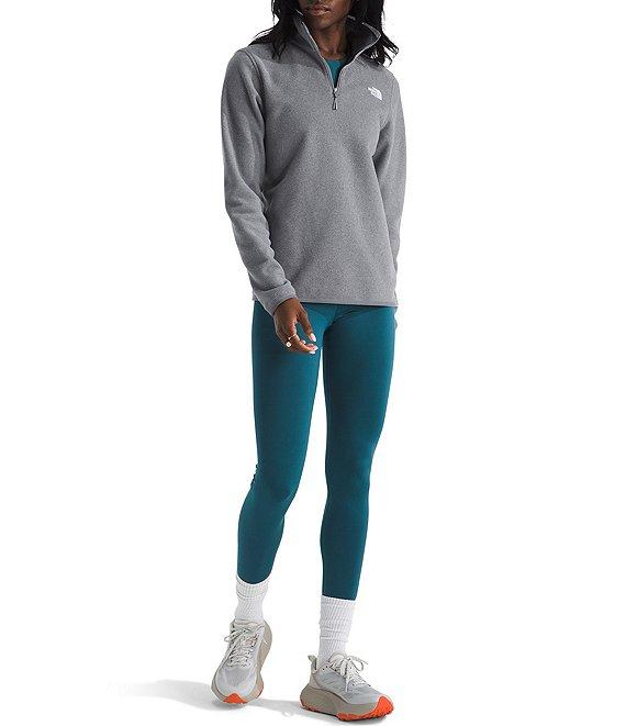 The North Face Glacier Fleece Stand Collar Contrast Trim Pullover Jacket Product Image