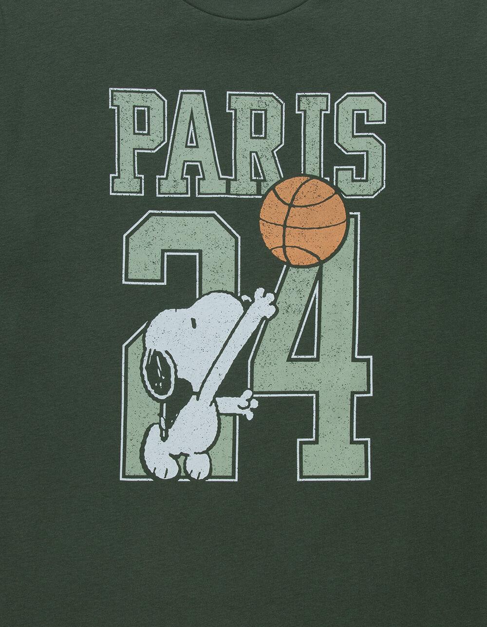 RSQ x Peanuts Basketball Mens Tee - GREEN Product Image