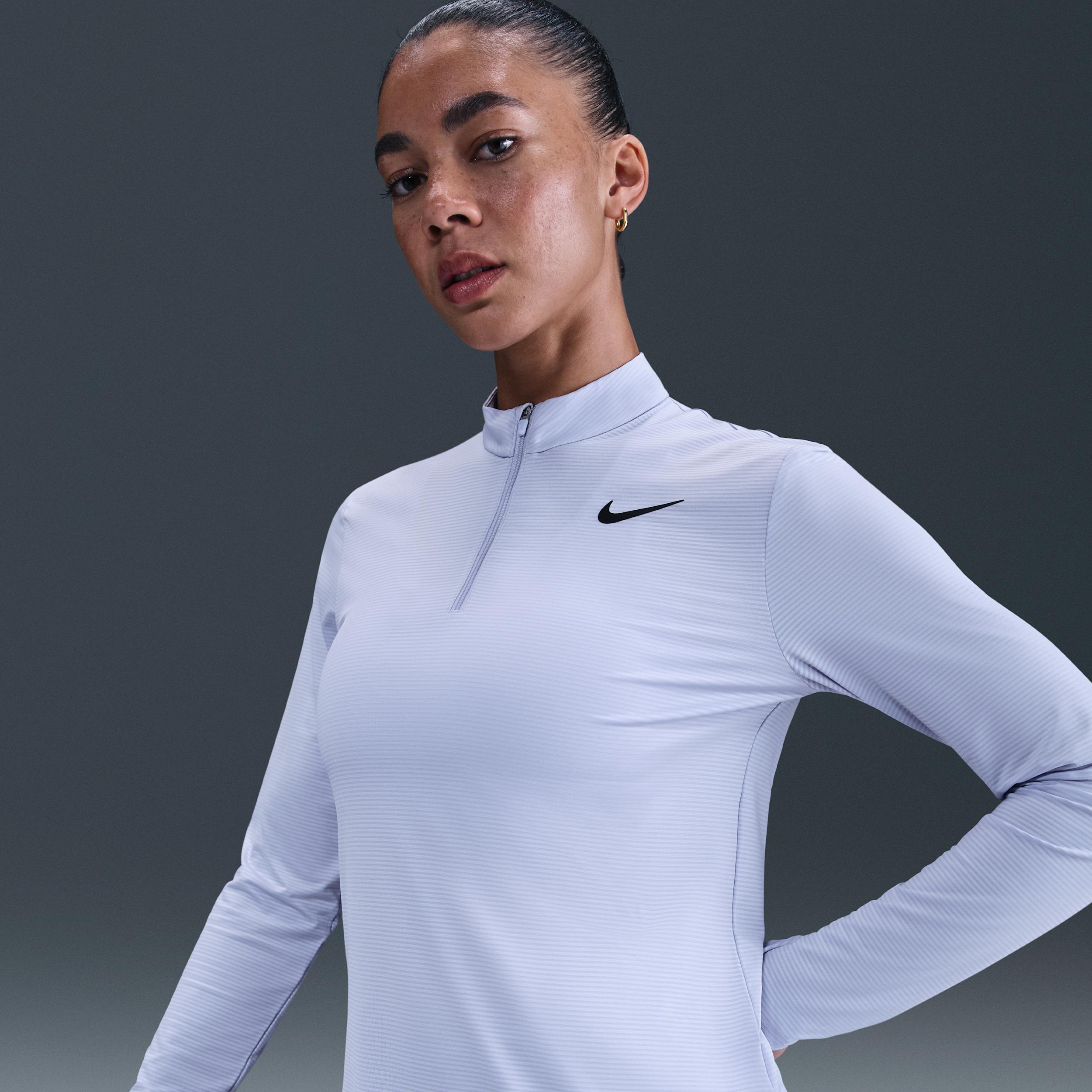 Nike Womens Victory Dri-FIT 1/4-Zip Golf Top | HF6586-100 Product Image