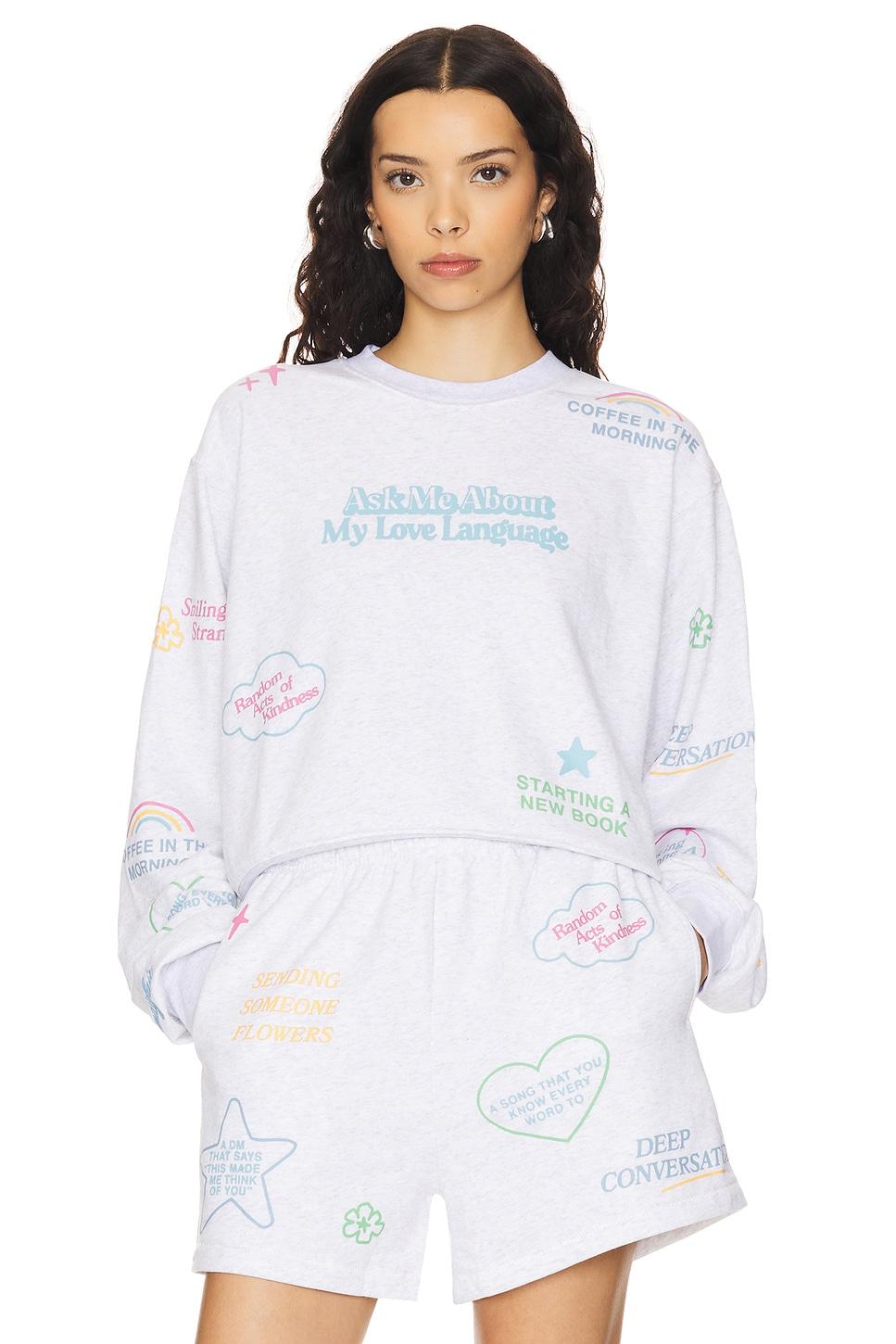 Love Languages Crewneck The Mayfair Group Product Image