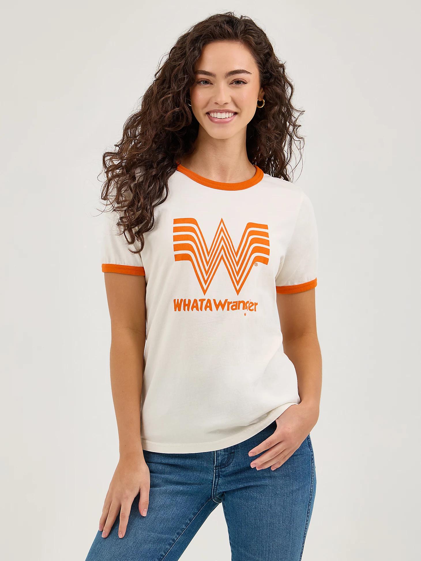 Wrangler x Whataburger Women's Ringer Tee | Women's TOPS | Wrangler® Product Image