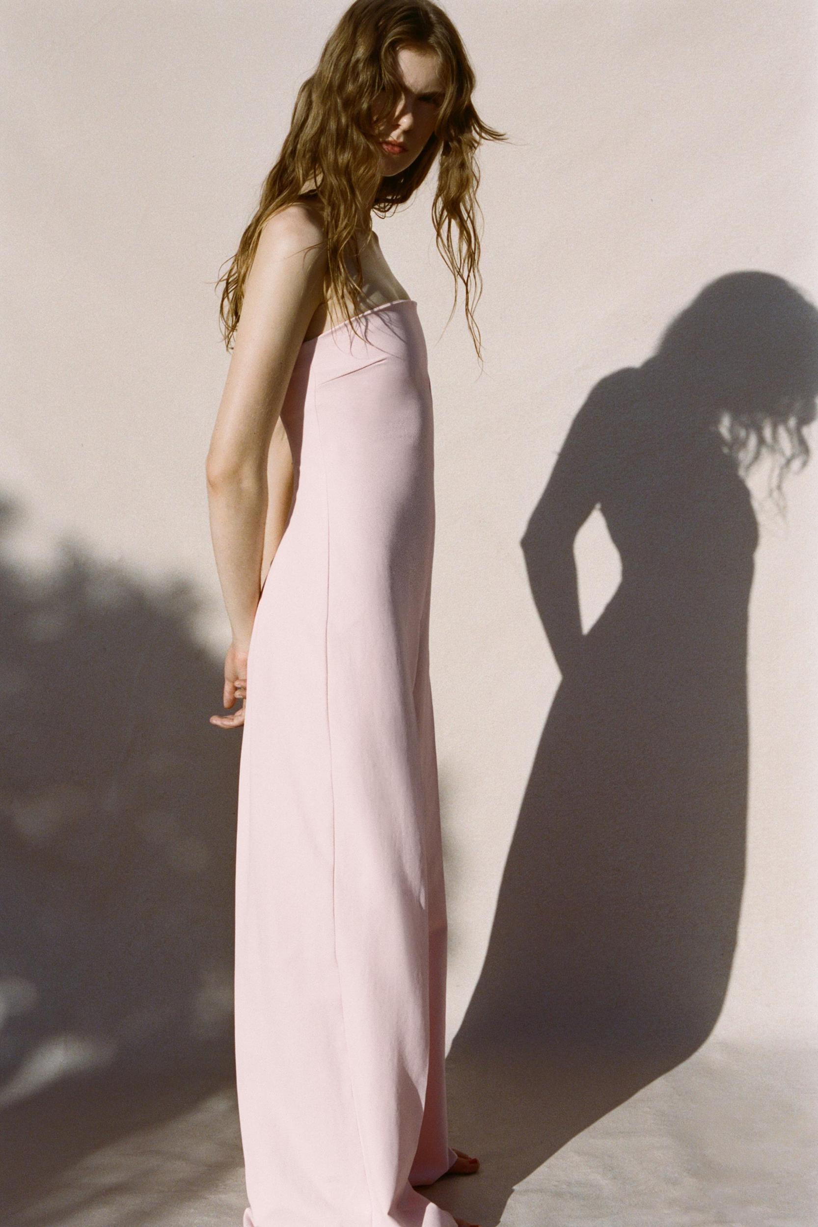 STRAPLESS LONG JUMPSUIT Product Image