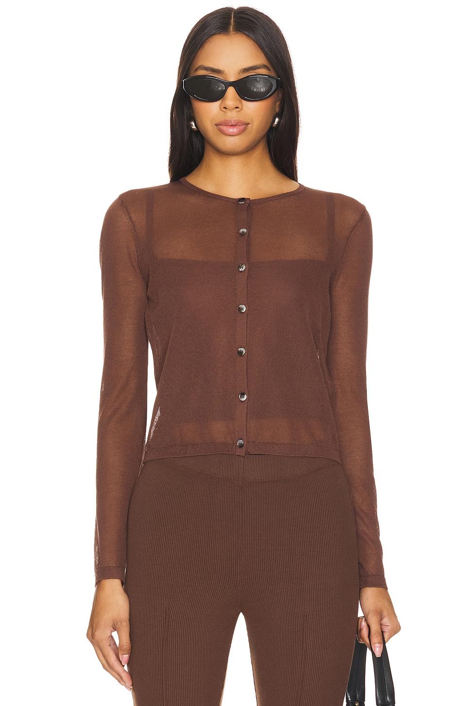 Lovers and Friends Layla Cardigan in Brown Product Image