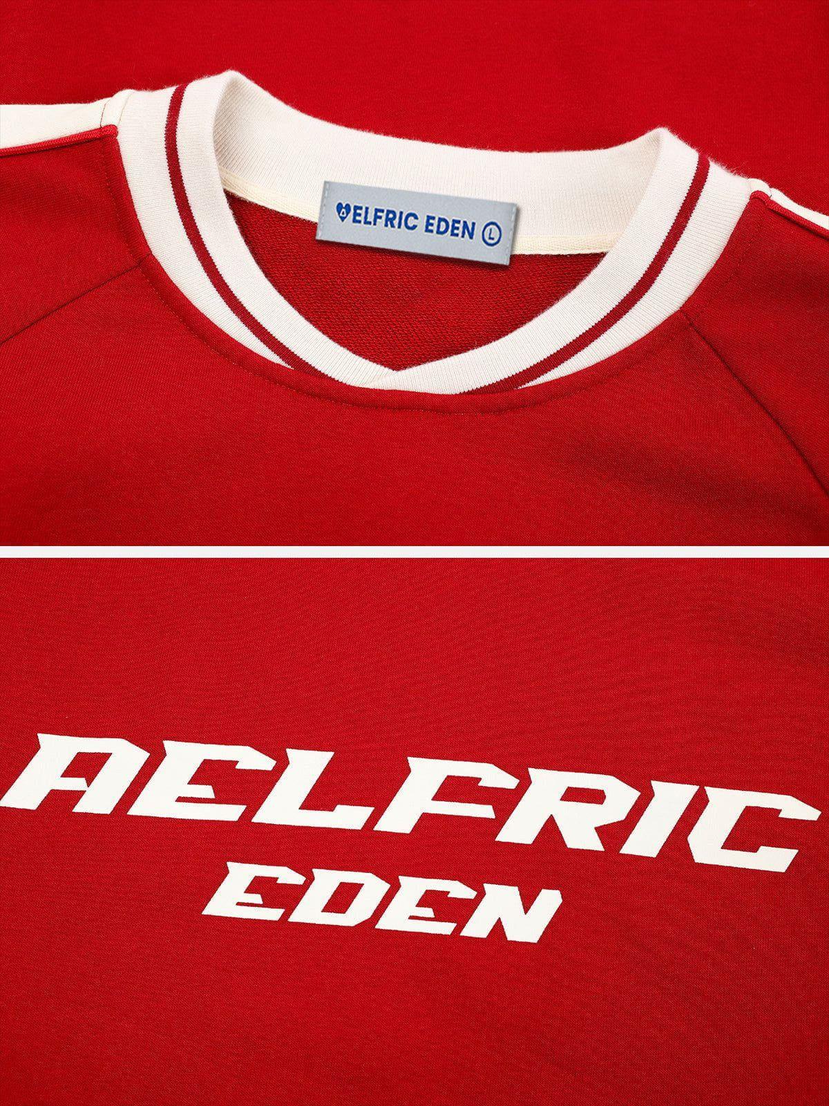 Aelfric Eden Vintage patchwork Sweatshirt Product Image