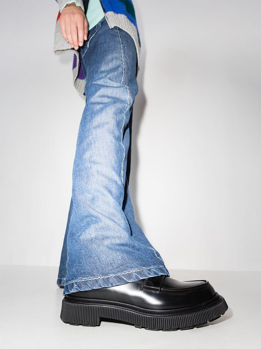 penny-slot leather loafers Product Image