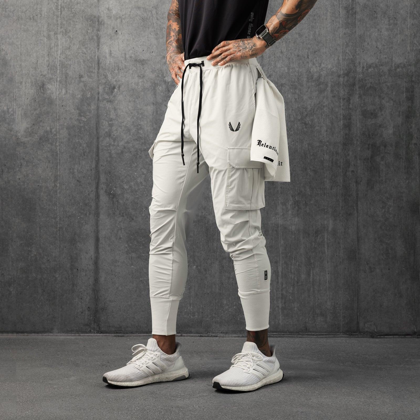 0825. Tetra-Lite® Cargo High Rib Jogger - Stone Product Image