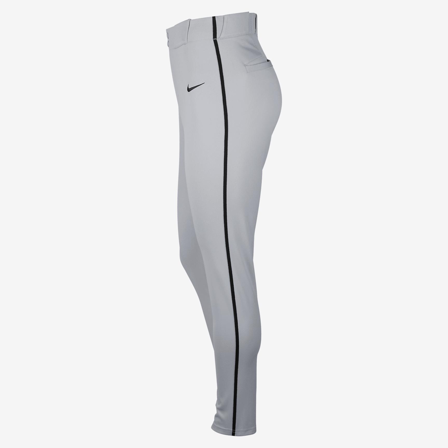 Nike Mens Vapor Select Piped Baseball Pants | FZ1373-012 Product Image