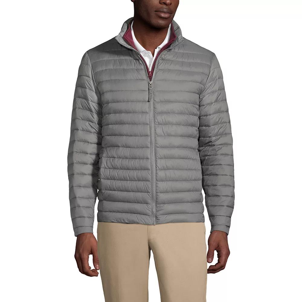 Men's Lands' End School Uniform ThermoPlume Jacket,  Product Image