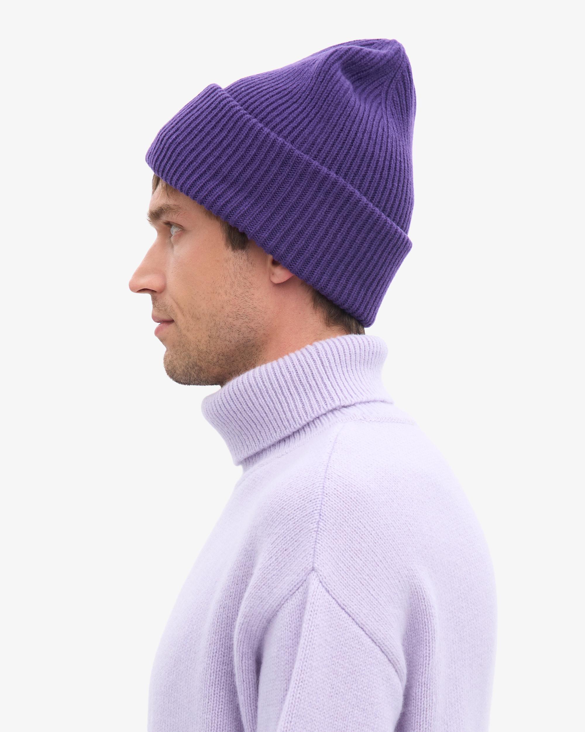 Merino Wool Hat - Bubblegum Pink Product Image