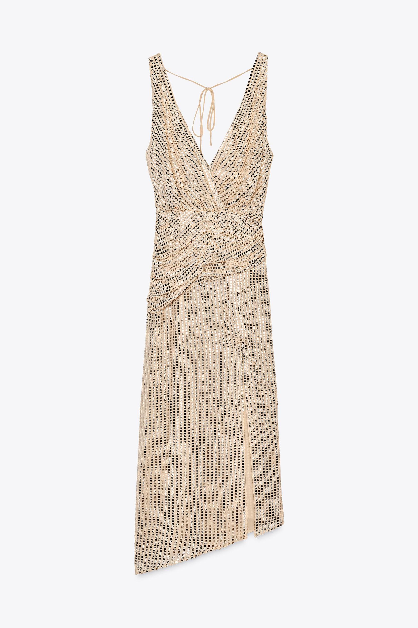 SEQUIN MIDI DRESS Product Image