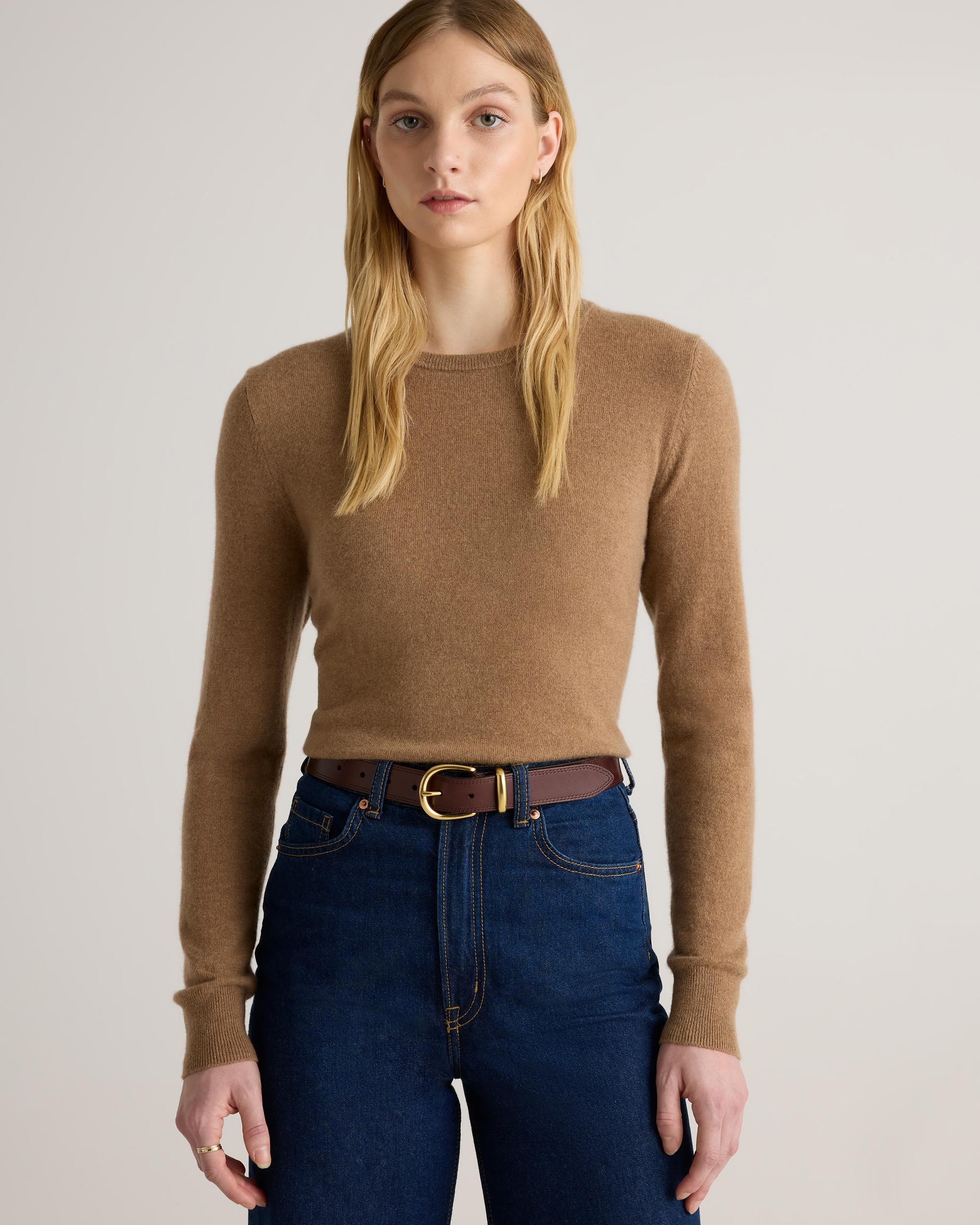 Quince | Women's Allegra European Leather Belt Italian Leather Product Image