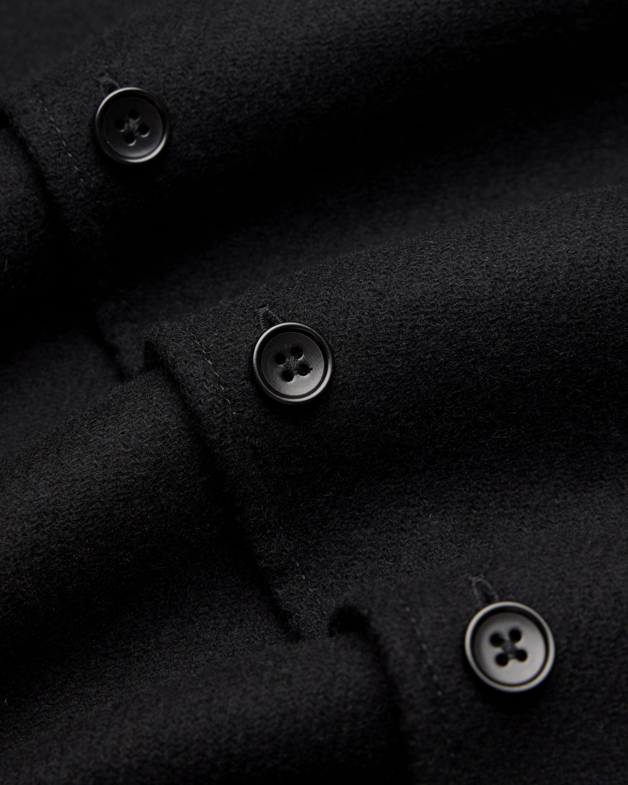 Double Faced Wool Concourse Overshirt Male Product Image