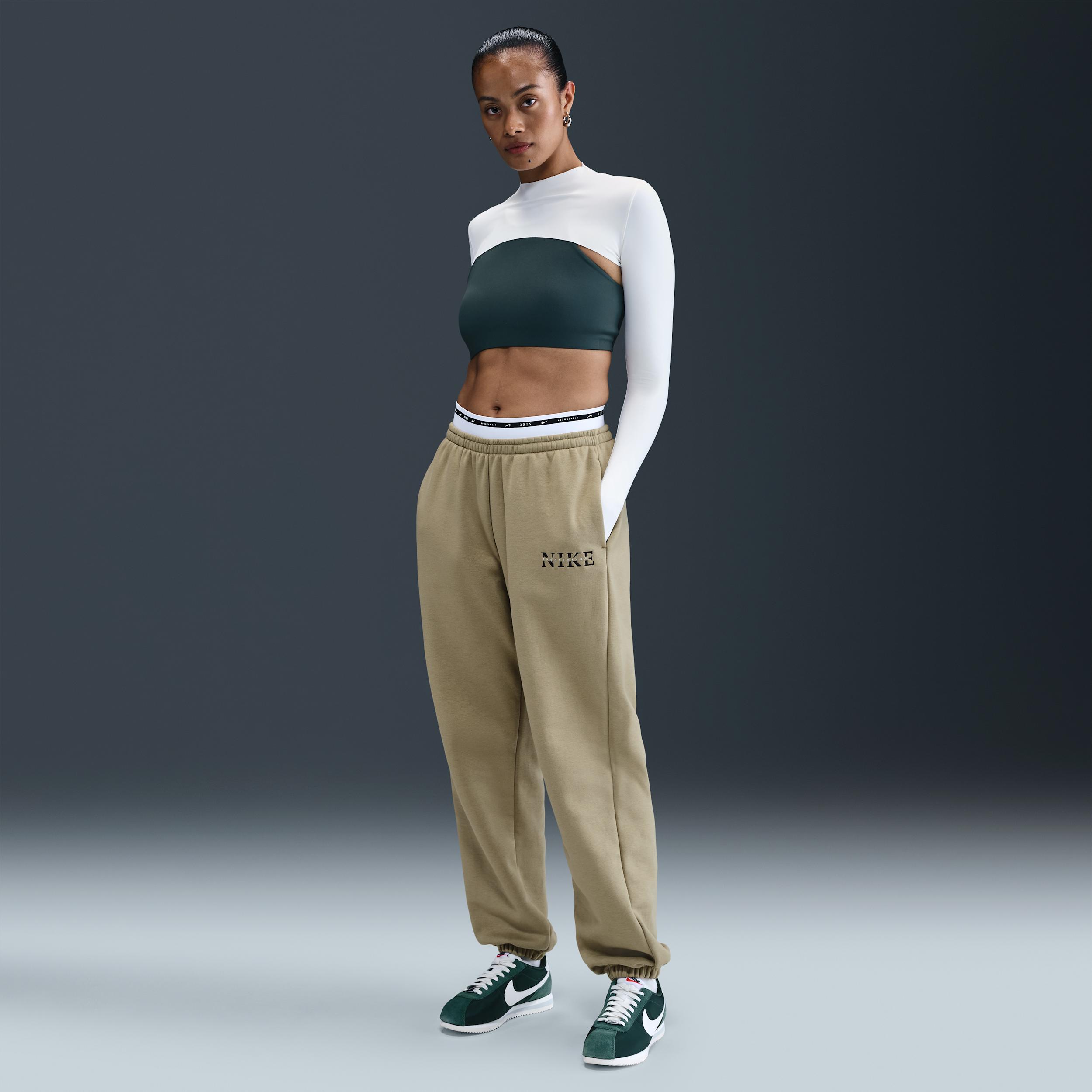 Women's Nike Sportswear Phoenix Fleece High-Waisted Sweatpants Product Image