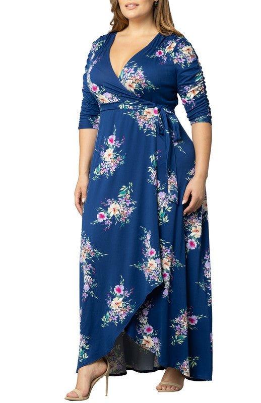 Diana Long Sleeve Midi Dress - Plus Product Image